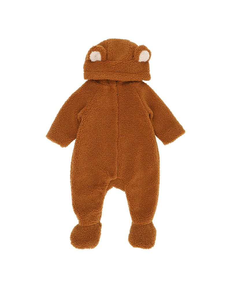 Bebe by Minihaha Boys Tops Mateo Plush Teddy Onesie