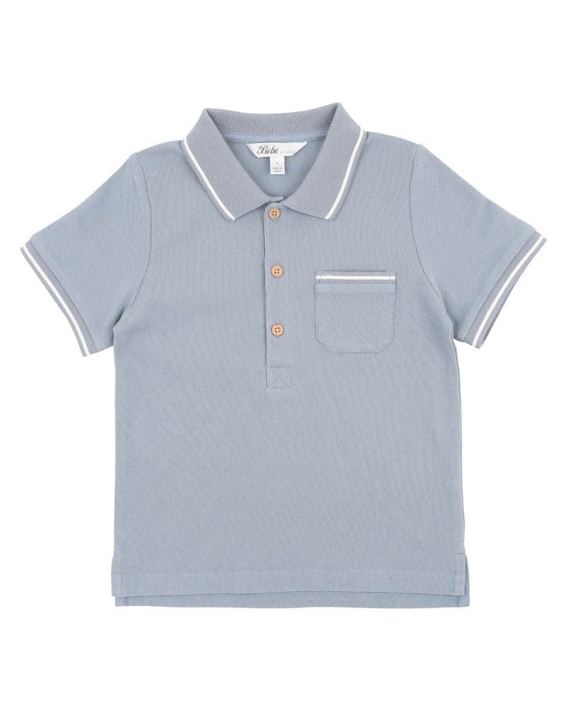 Bebe by Minihaha Boys Tops Roman Polo Shirt
