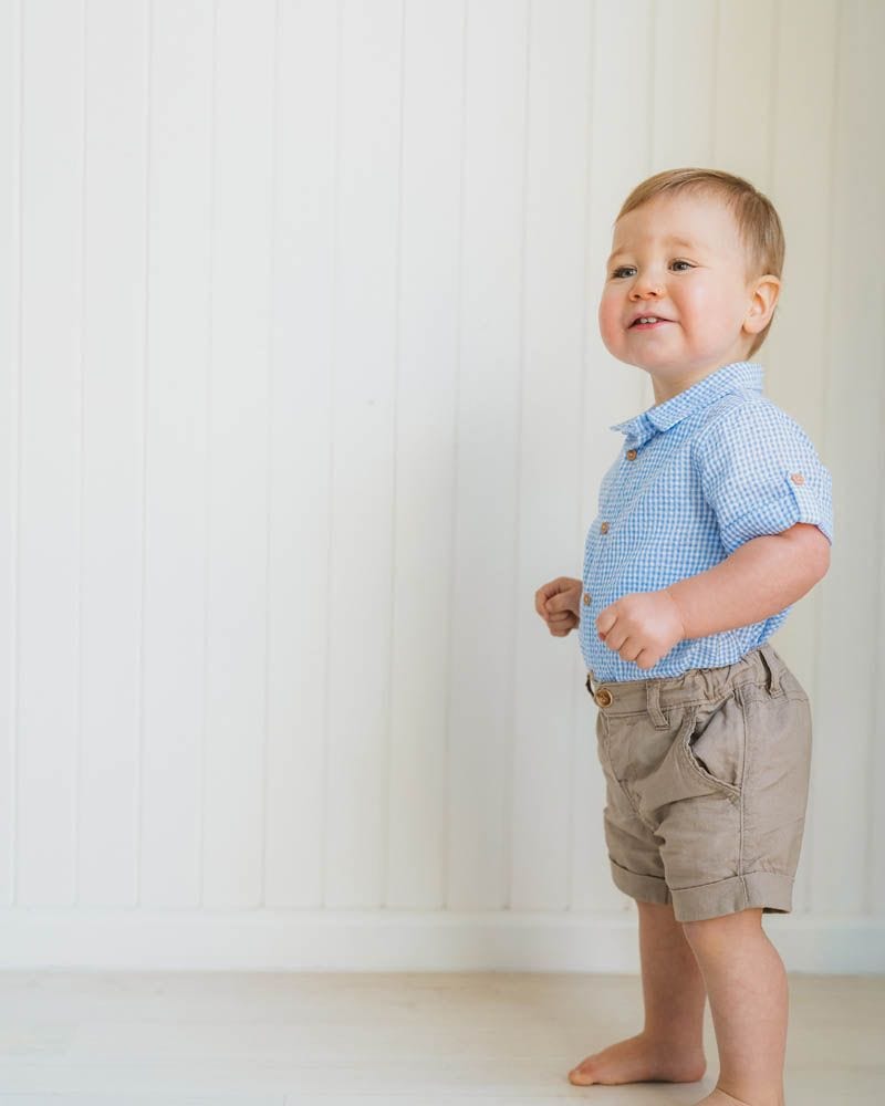 Bebe by Minihaha Boys Tops Roman Shirt Bodysuit