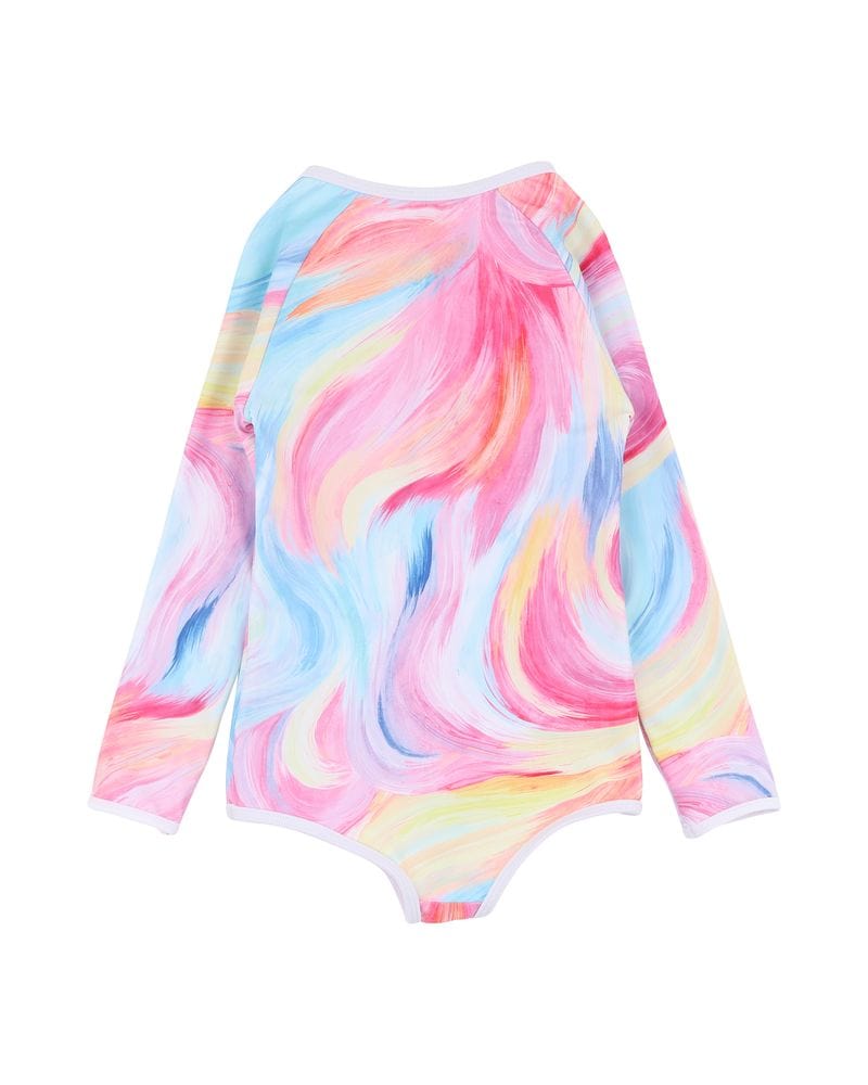 Bebe by Minihaha Girls All In One Cali LS Rashsuit
