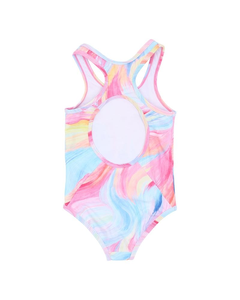 Bebe by Minihaha Girls All In One Cali Swimsuit