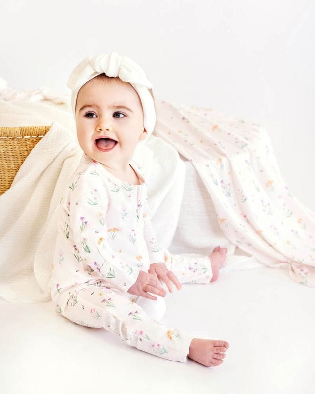 Bebe by Minihaha Girls All In One Eliza Ecocosy LS Zipsuit