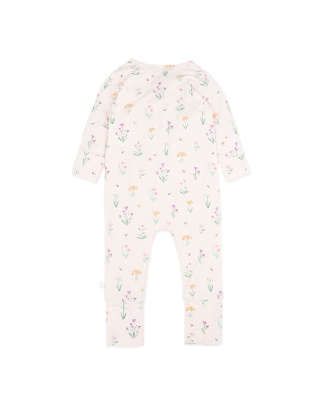 Bebe by Minihaha Girls All In One Eliza Ecocosy LS Zipsuit