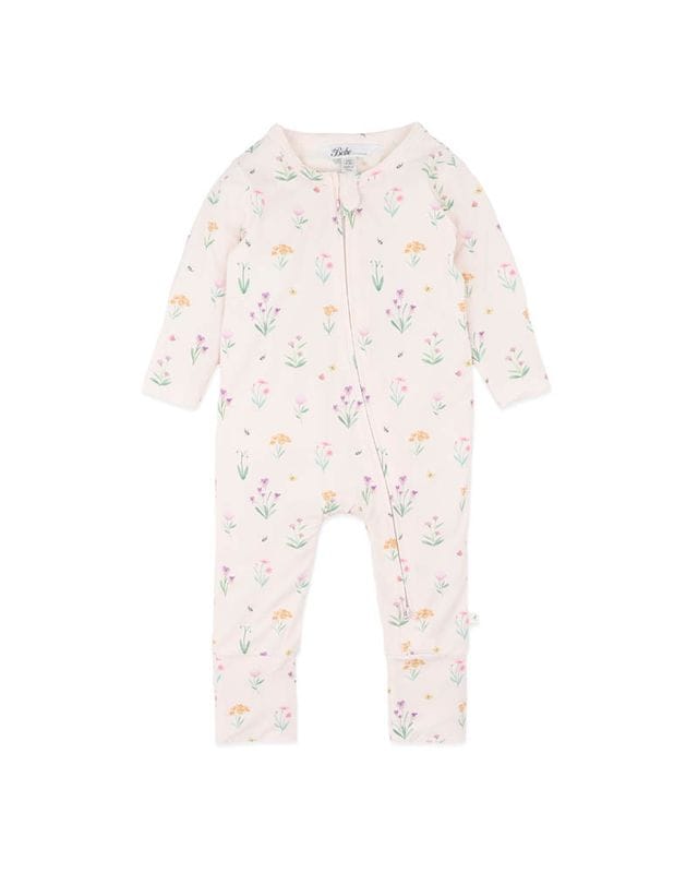Bebe by Minihaha Girls All In One Eliza Ecocosy LS Zipsuit