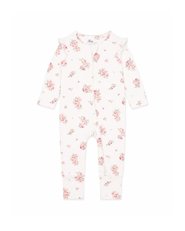 Bebe by Minihaha Girls All In One Prem Chelsea Organic L/S Zipsuit