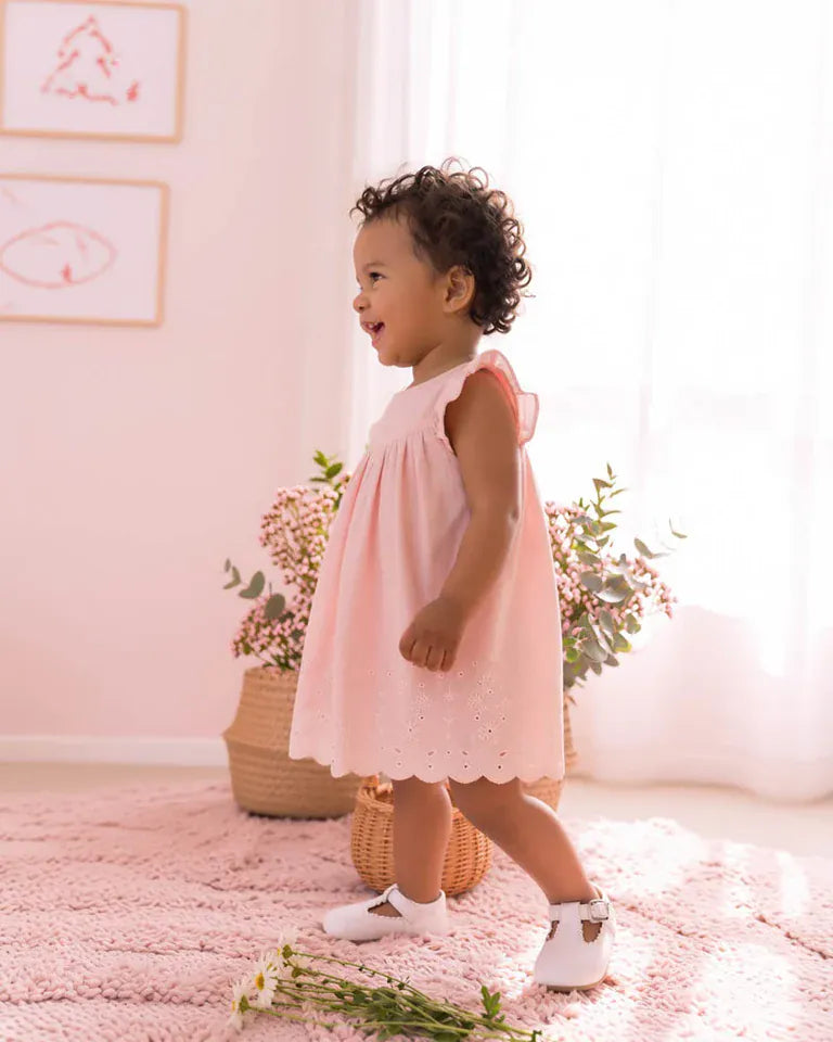 Bebe by Minihaha Girls Dress Chelsea Broderie Hem Dress