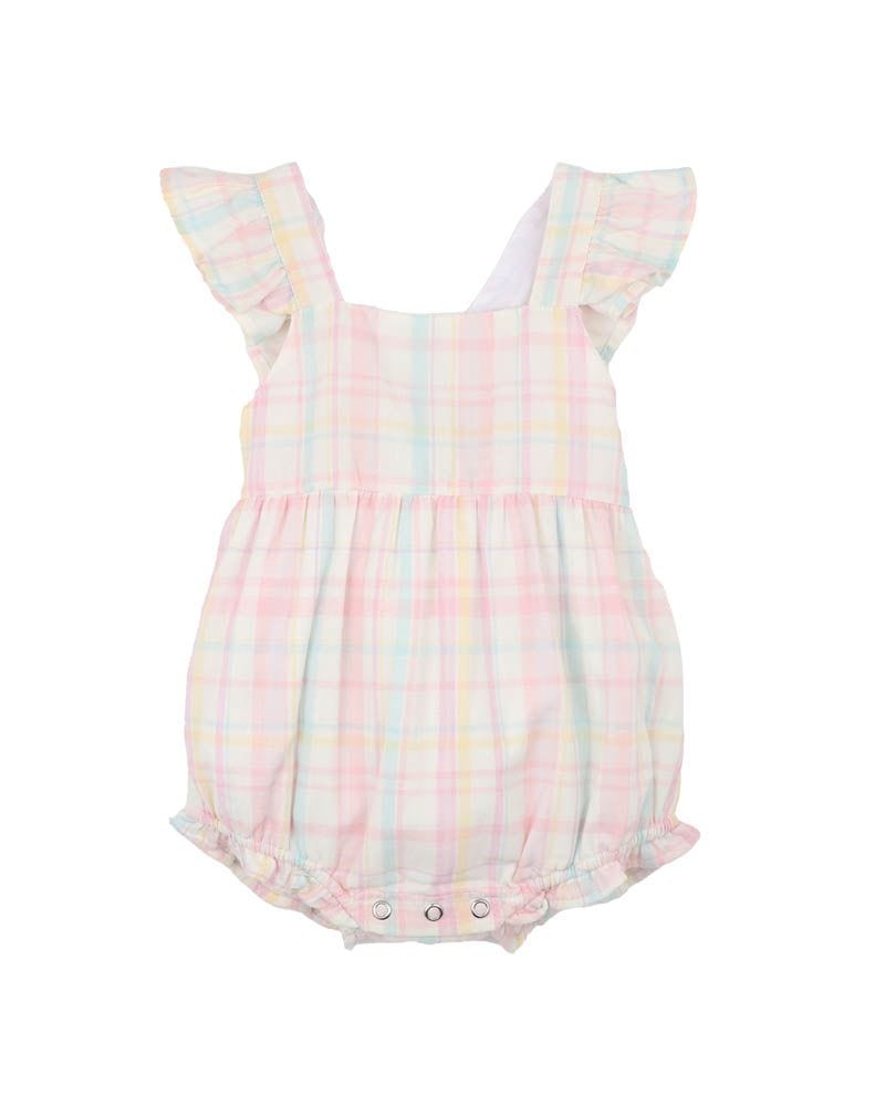 Bebe by Minihaha Girls Dress Madelyn Check Bodysuit