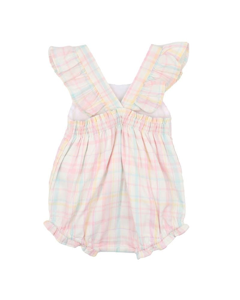 Bebe by Minihaha Girls Dress Madelyn Check Bodysuit