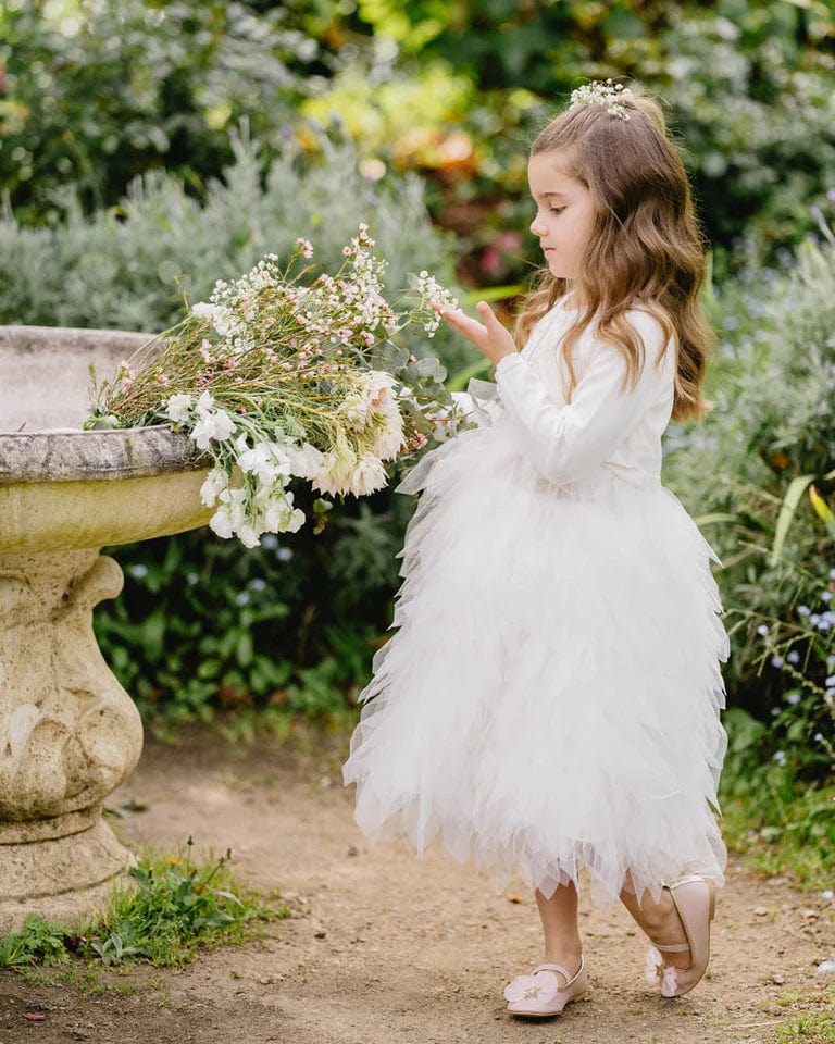 Bebe by Minihaha Girls Dress Waterfall Tulle Dress