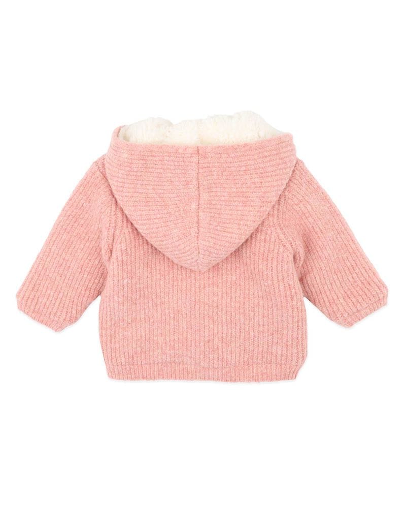 Bebe by Minihaha Girls Jacket Knitted Hooded Jacket