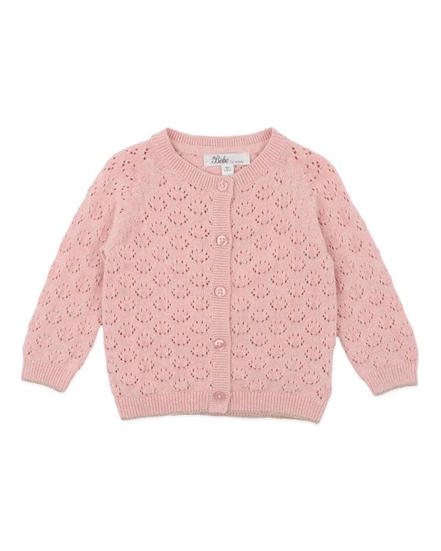 Bebe by Minihaha Girls Jumper Billie Organic Cardigan