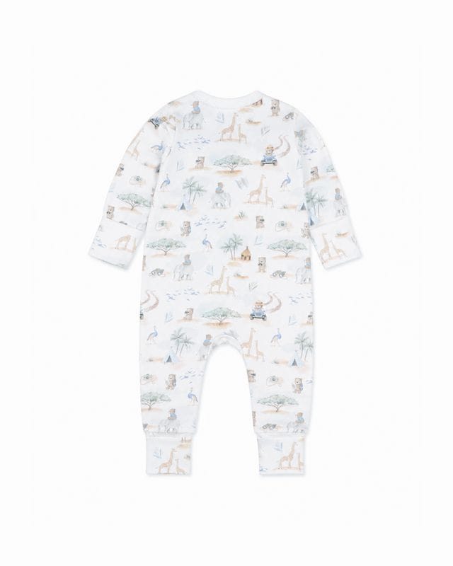 Bebe by Minihaha Unisex Onesie Brady Organic LS Zipsuit