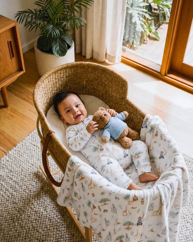 Bebe by Minihaha Unisex Onesie Prem Brady Organic LS Zipsuit