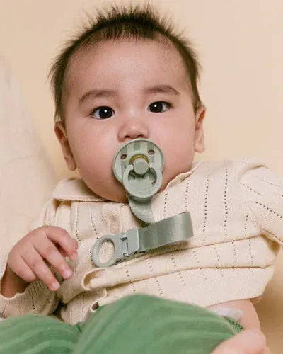 Bibs Baby Accessory Dummy & Loop Clip Gift Set