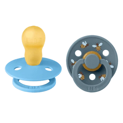 Bibs Baby Care BIBS Studio Colour, Round 2 Pack - Size 1 (0-6M)