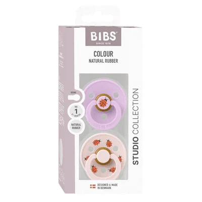 Bibs Baby Care BIBS Studio Colour, Round 2 Pack - Size 1 (0-6M)