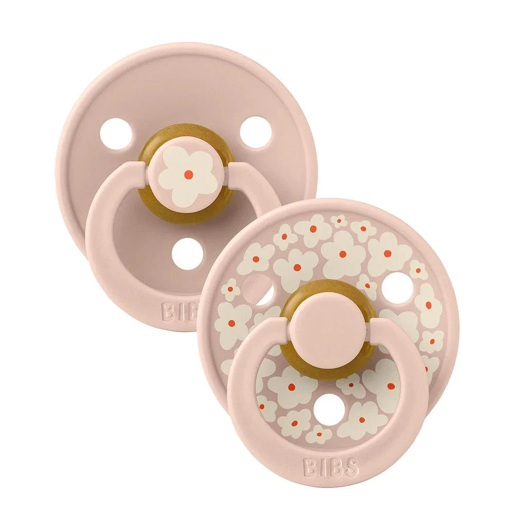 Bibs Baby Care Jasmine Blush Mix BIBS Studio Colour, Round 2 Pack - Size 1 (0-6M)