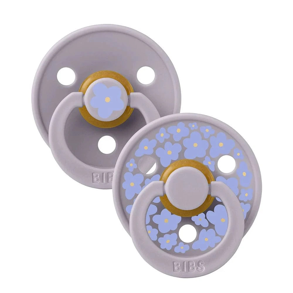 Bibs Baby Care Jasmine Fossil Grey Mix BIBS Studio Colour, Round 2 Pack - Size 2 (6-18M)