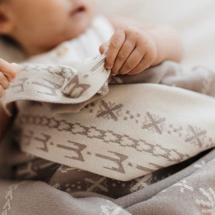 Bo & Ko Baby Accessory Blanket Alofa Pepe Blanket - Pebble