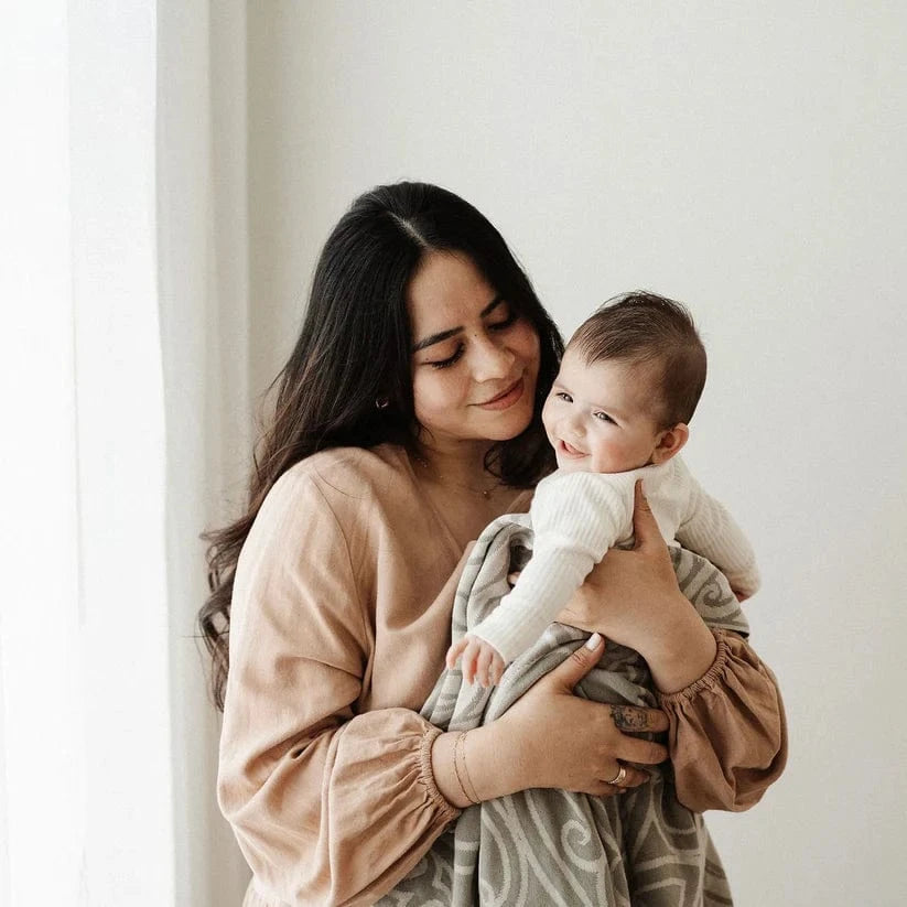 Bo & Ko Baby Accessory Blanket Mohimohi Woven Pēpi Blanket - Huruwhenua