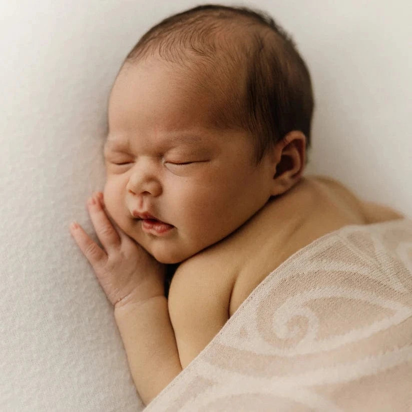 Bo & Ko Baby Accessory Blanket Mohimohi Woven Pēpi Blanket - Onepū