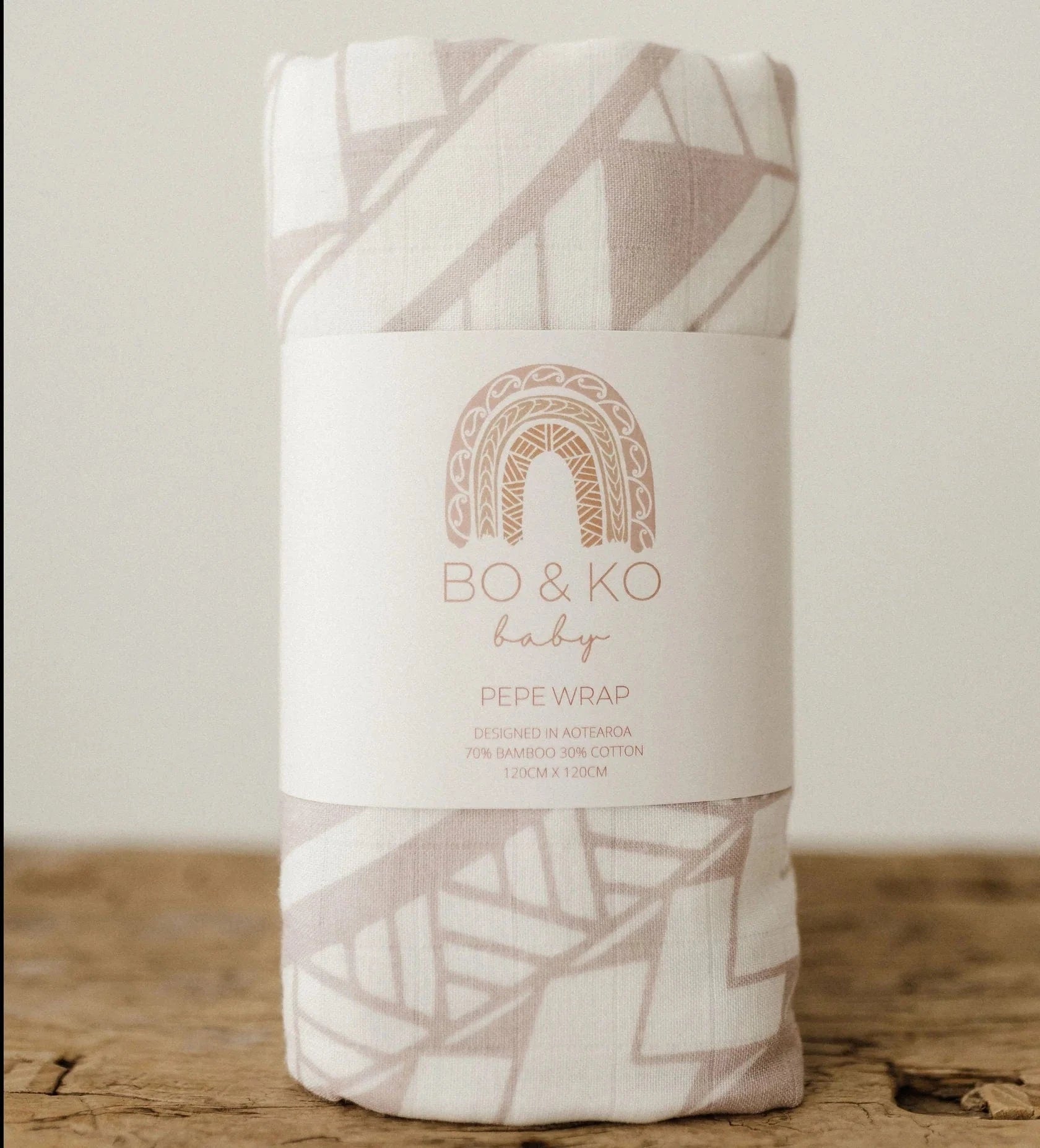 Bo & Ko Baby Accessory Blanket Pacific Island Pepe Wrap