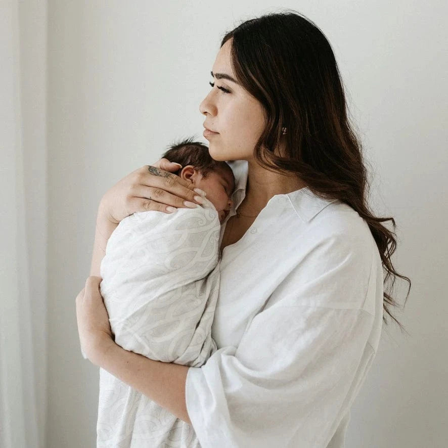 Bo & Ko Baby Accessory Blanket Te Pātiki Pēpi Wrap
