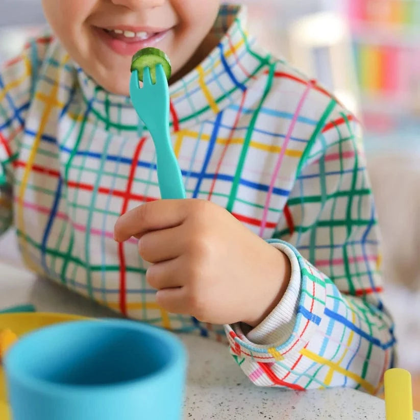 Bobo&Boo Accessory Feeding Plant Based Cutlery Set - Lagoon