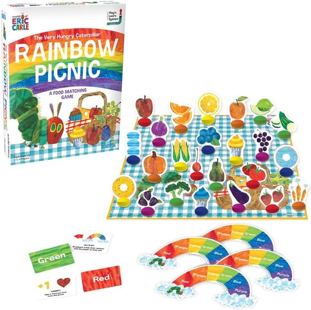 Briarpatch Toys The Very Hungry Caterpillar Rainbow Picnic Game