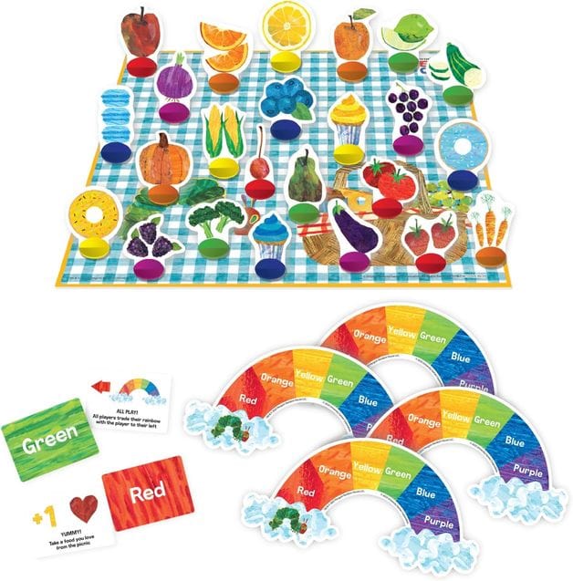 Briarpatch Toys The Very Hungry Caterpillar Rainbow Picnic Game