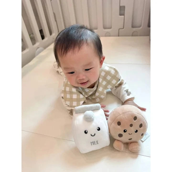 Bubble Toys Soft Bubble Perfect Pairs - Milk & Cookie