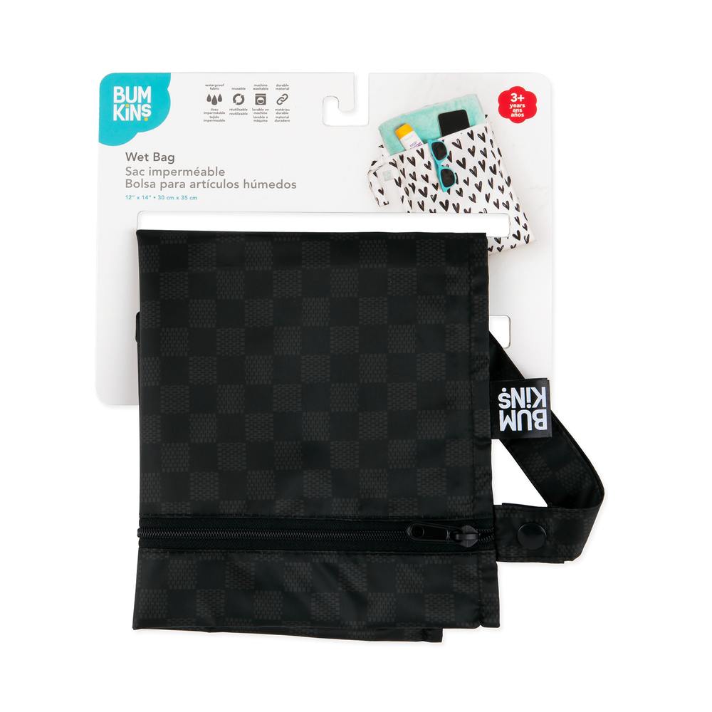 Bumkins Diaper Wet Bags Wet Bag - Rich Black
