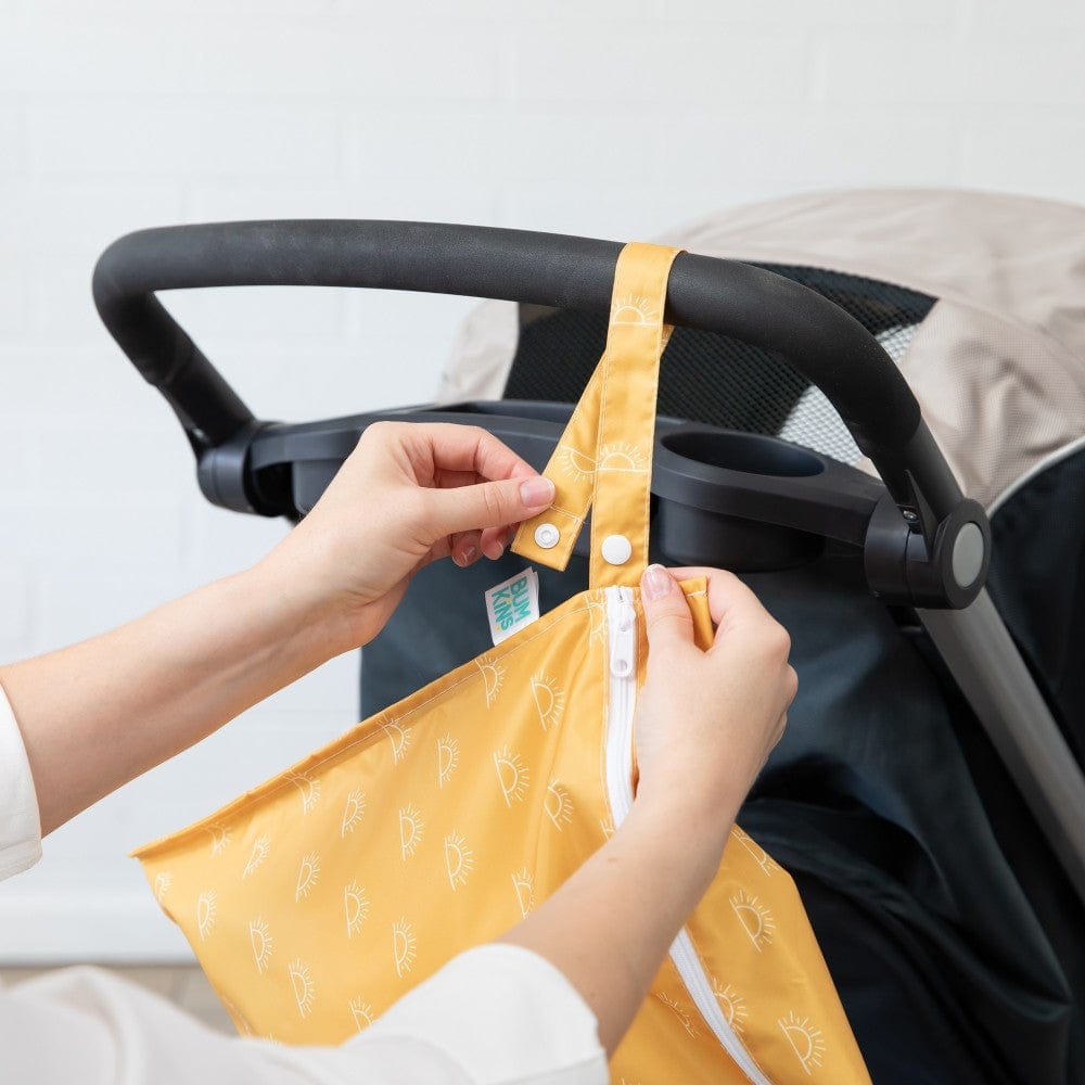 Bumkins Diaper Wet Bags Wet Bag - Sunshine