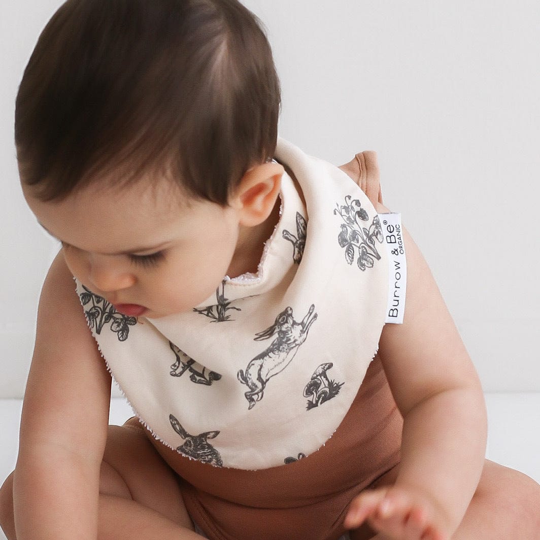 Burrow & Be Baby Accessory Almond Burrowers Dribble Bib