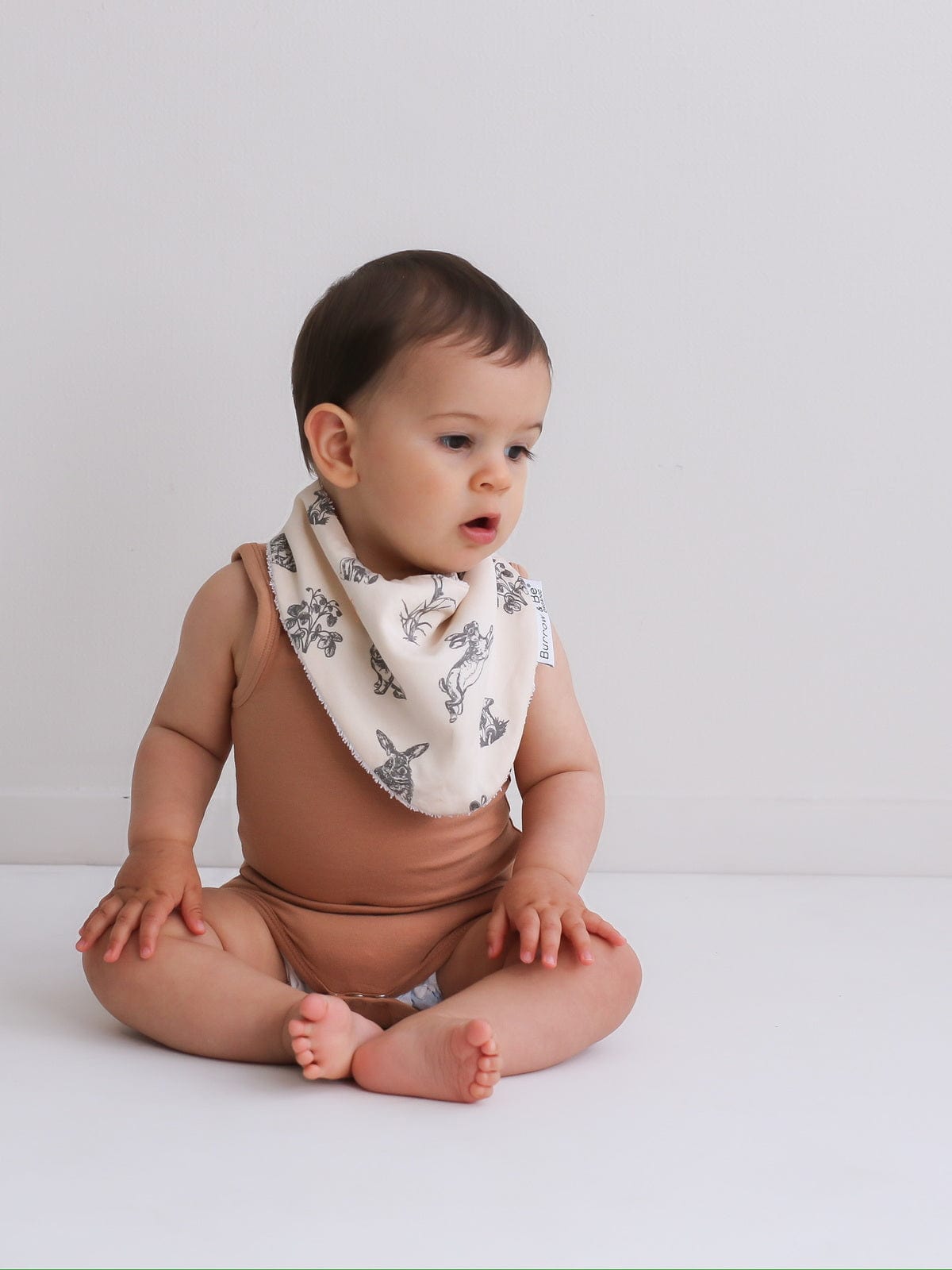 Burrow & Be Baby Accessory Almond Burrowers Dribble Bib