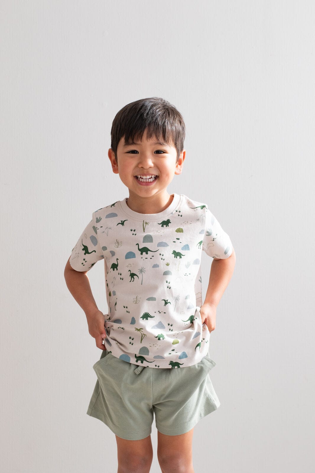 Burrow & Be Boys Bottoms Seagrass Boys Shorts