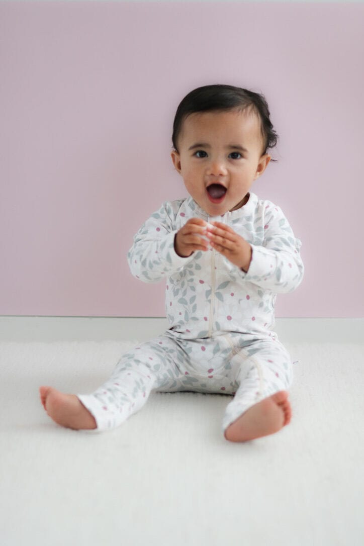 Burrow & Be Girls All In One Bellis Long Sleeve Zip Suit
