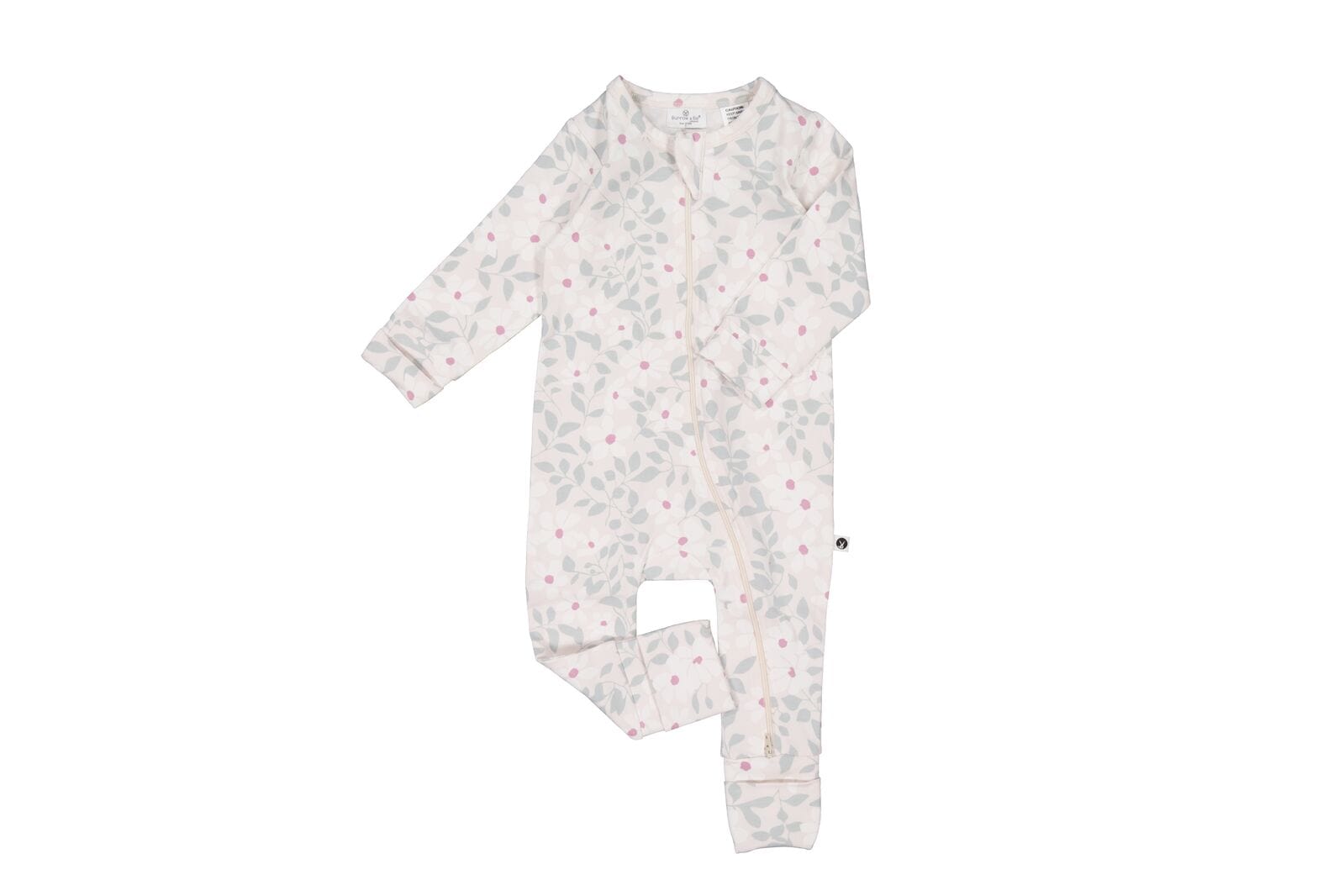Burrow & Be Girls All In One Bellis Long Sleeve Zip Suit