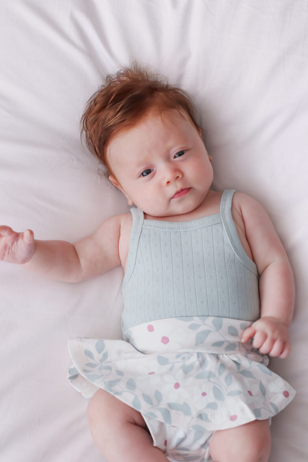 Burrow & Be Girls Onesie Haze Pontelle Camisole Bodysuit