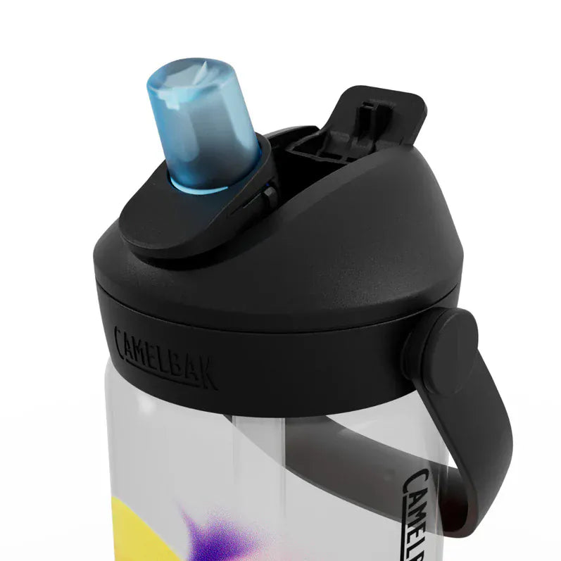 Camelbak Thrive flip straw drink bottle in 400ml, designed for feeding with a secure flip lid and ergonomic design.