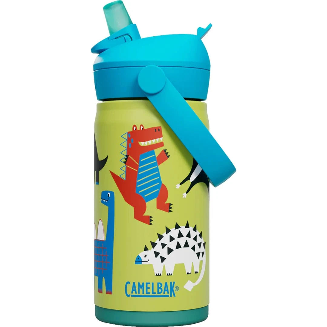 Camelbak Feeding Dino Jam Thrive Flip Straw Insulated Stainless Steel 350ml Drink Bottle