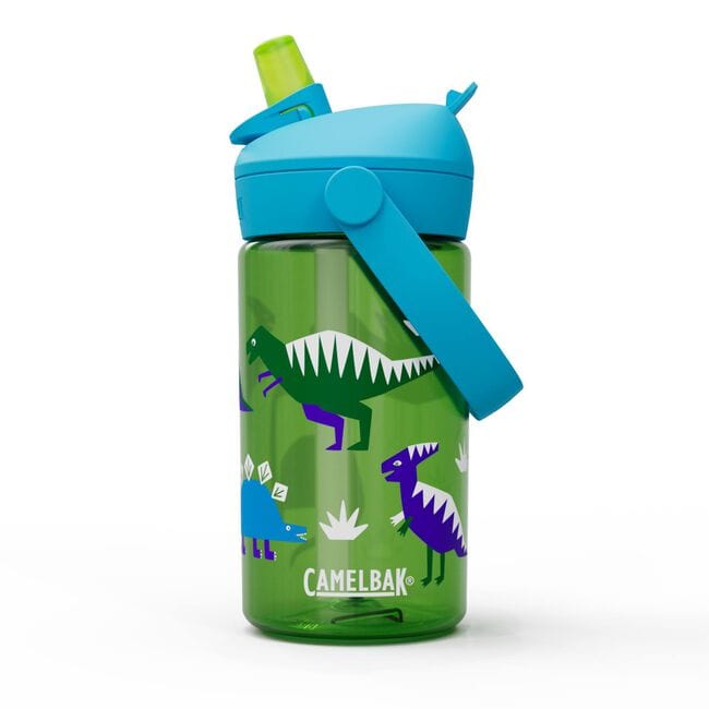 Camelbak Feeding Hip Dinos Thrive Flip Straw 400ml Drink Bottle with Tritan Renew