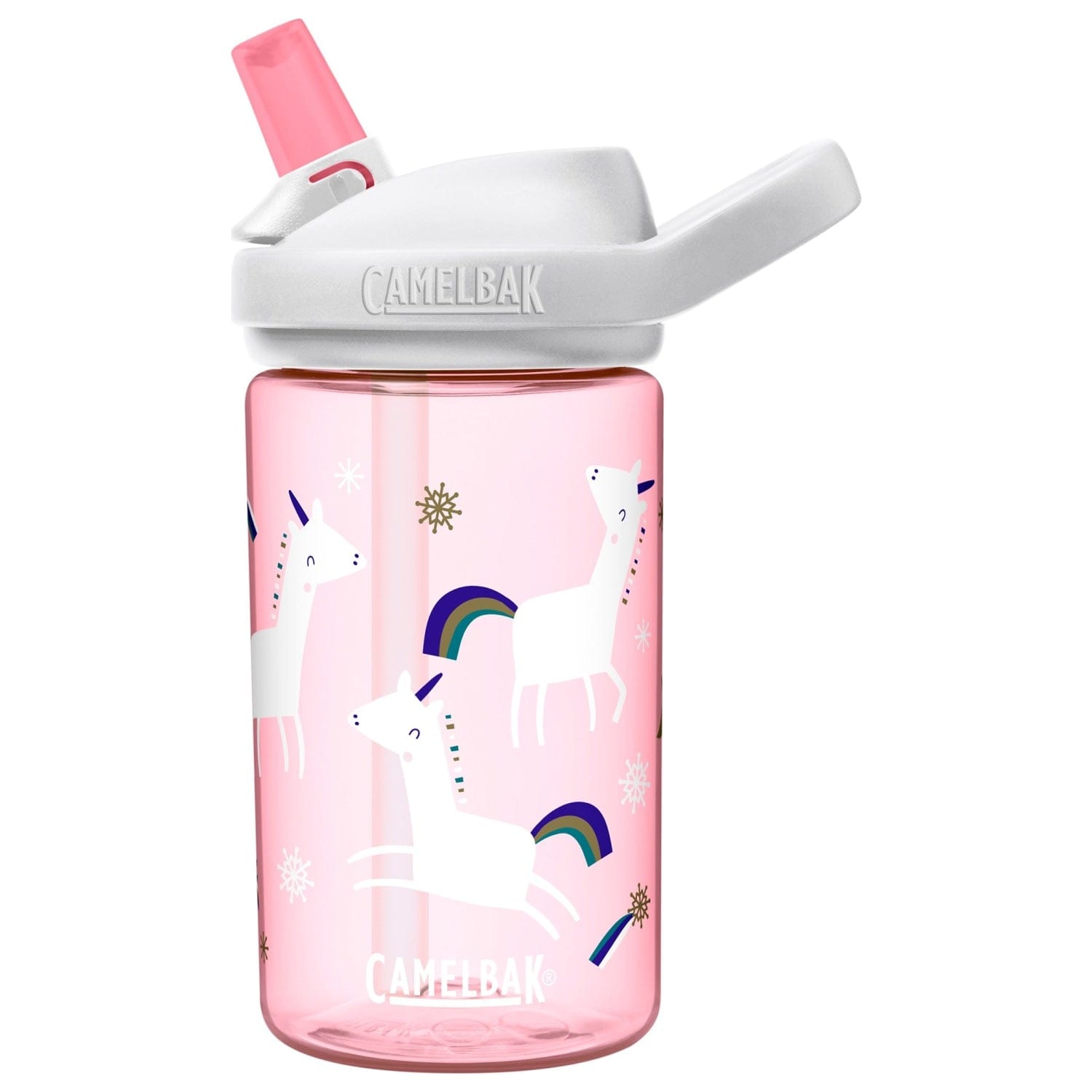 Camelbak Feeding Snowflake Unicorn Camelbak Eddy+ Kids 400ml Drink Bottle