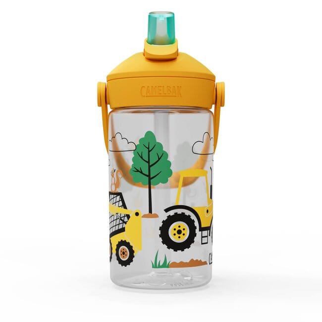 Camelbak Thrive Flip Straw Drink Bottle, 400ml, feeding bottle with Tritan Renew material and flip straw for easy drinking.