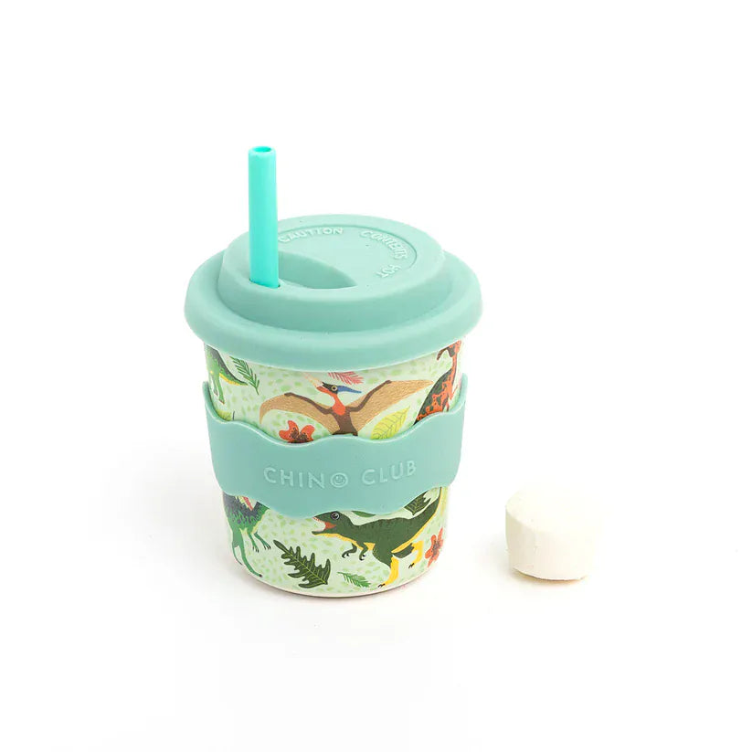 Chino Club Accessory Feeding Green Dino Kids Keep Cup
