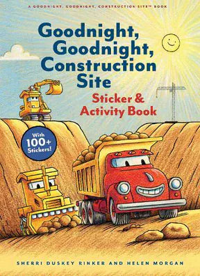Chronicle Books Childrens Books Goodnight Goodnight Construction Site Sticker & Activity Book