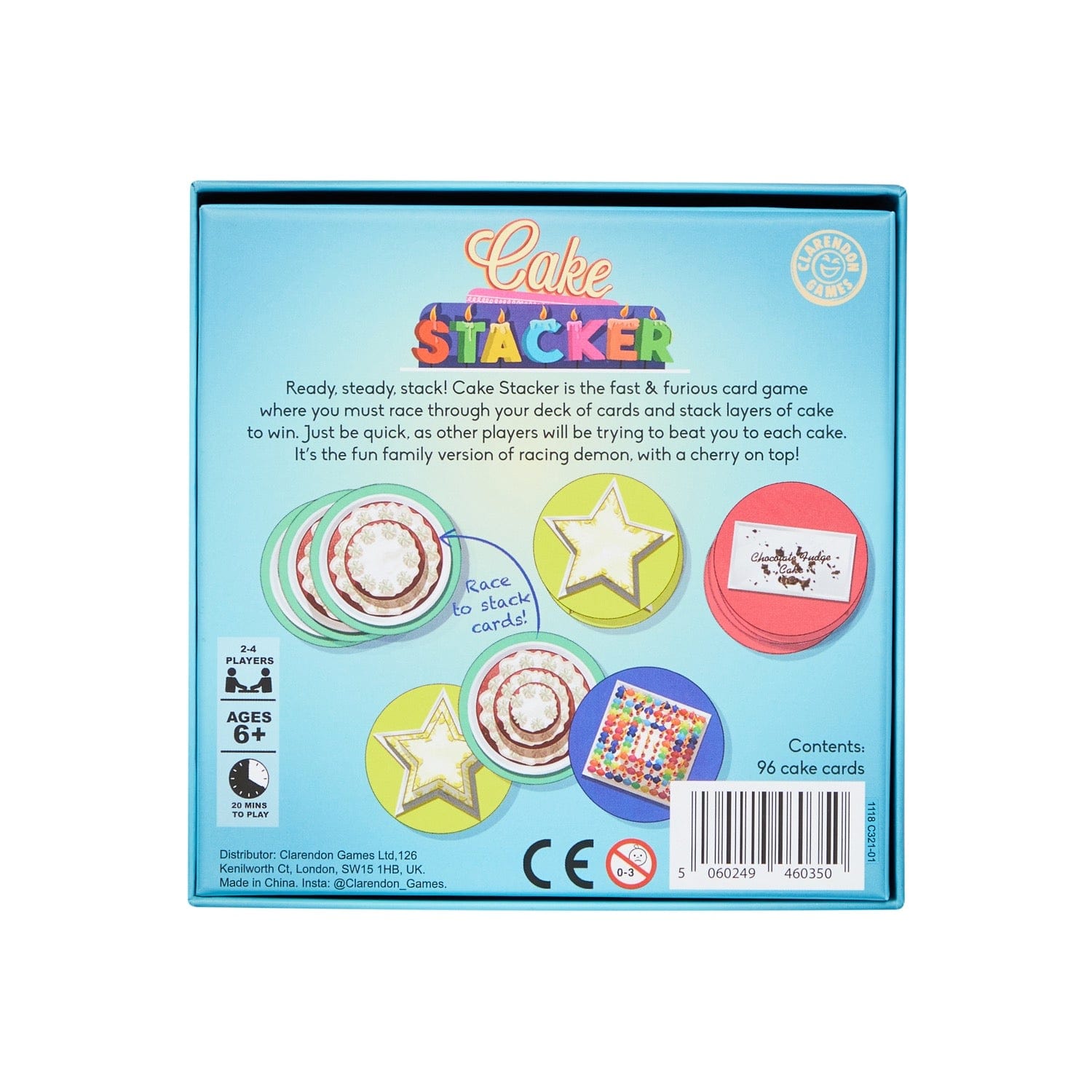 Clarendon Games Toys Cake Stacker