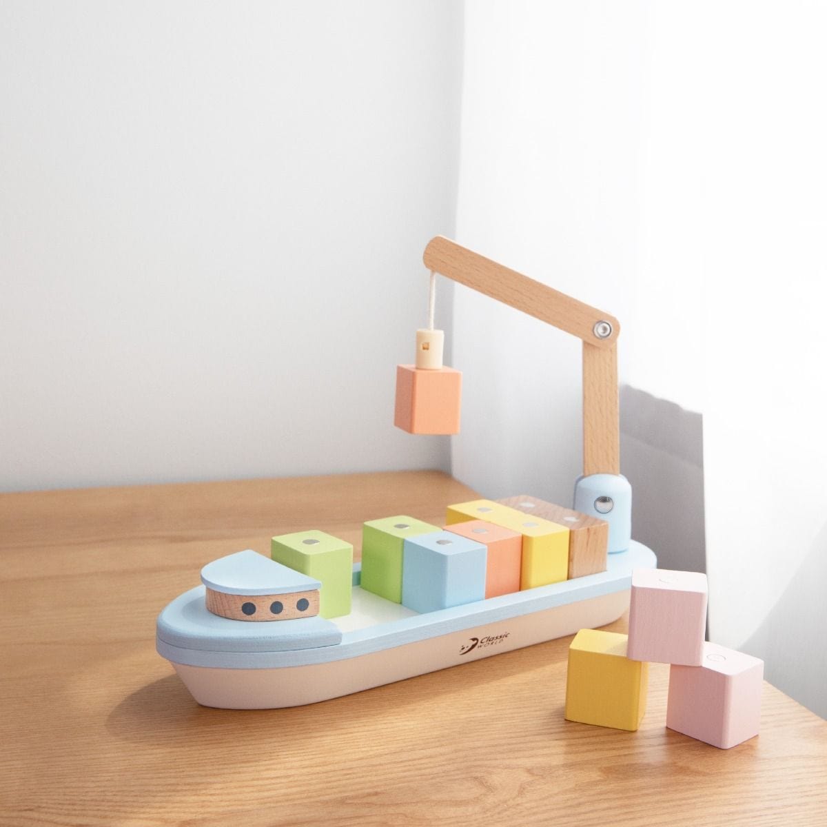 Classic World Toys Block Boat