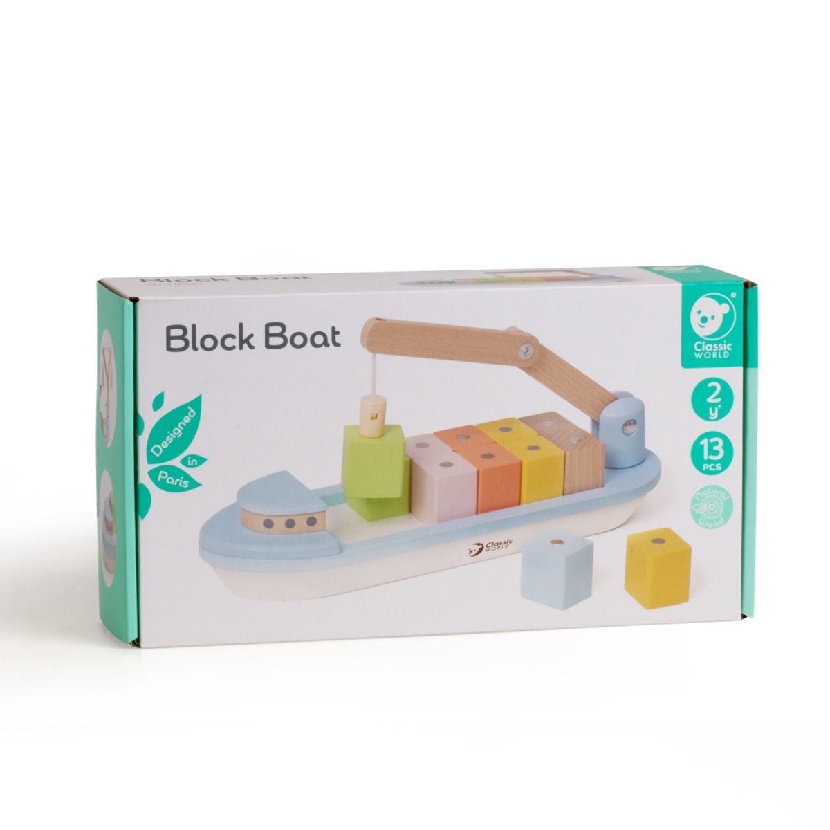 Classic World Toys Block Boat