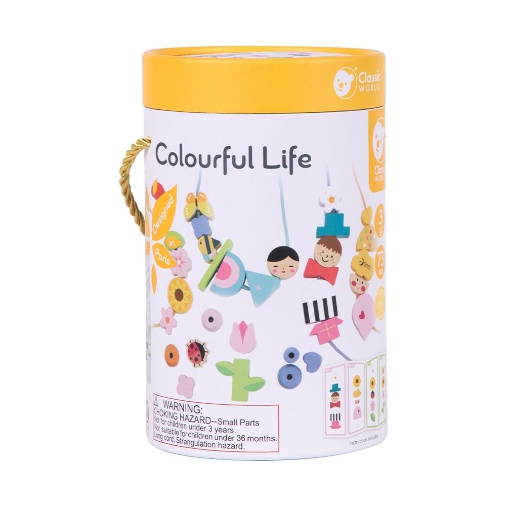Classic World Toys Colourful Life Beads